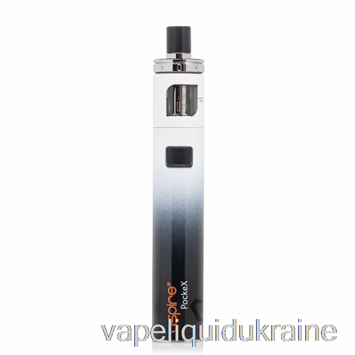 Vape Liquid Ukraine Aspire PockeX AIO Starter Kit [ANNI] Black / White Gradient